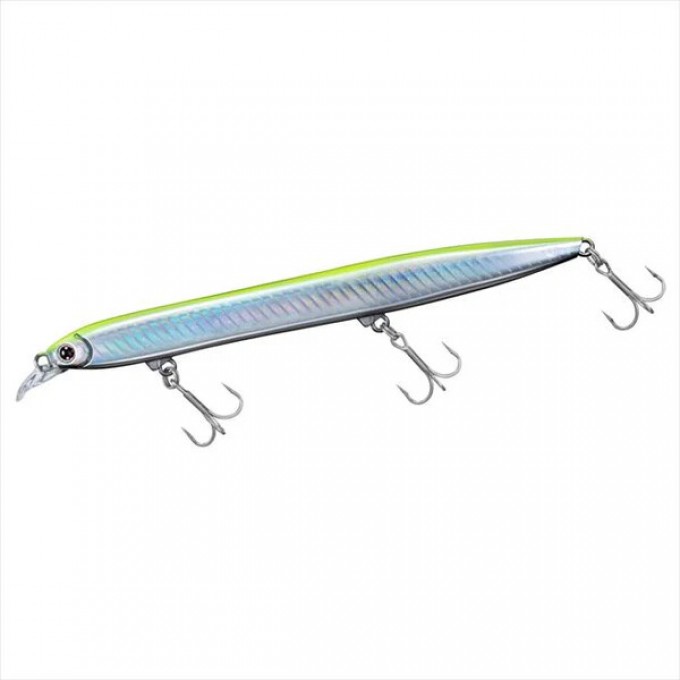 Воблер DIAWA MORETHAN HISOKA 120F-SSR ADEL CHART BACK BLACK BELLY 07403421